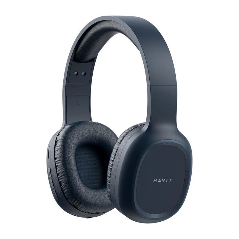 Havit H2590BT Pro Foldable Wireless Headphones, Blue, original view 3