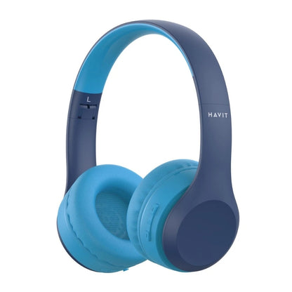 Havit H626BT Wireless Kids Headphones, Blue, original view 1