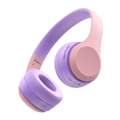 Havit H626BT Wireless Kids Headphones, Pink, original view 2