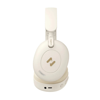 Havit H655BT Pro Hybrid ANC Wireless Headphones, Beige, original view 3