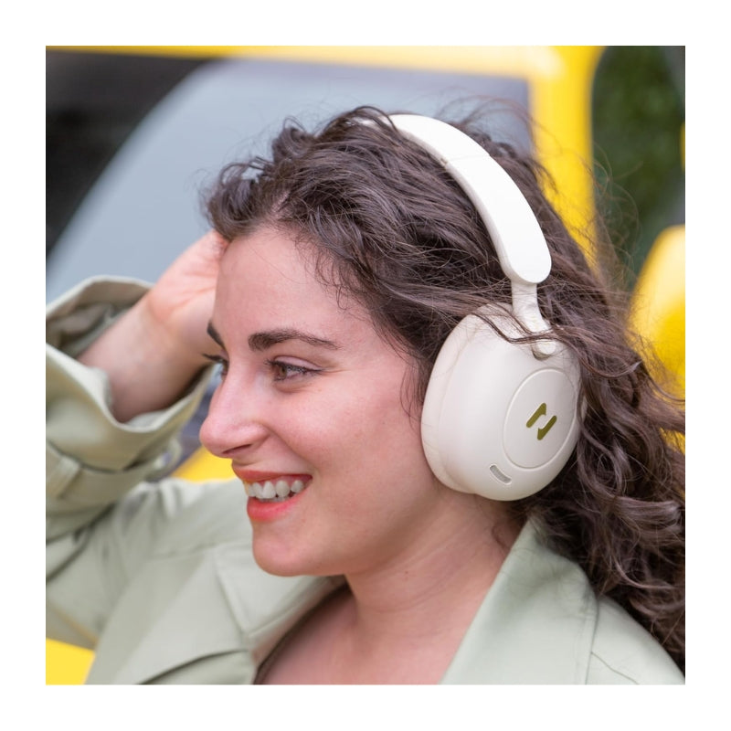 Havit H655BT Pro Hybrid ANC Wireless Headphones, Beige, original view 6