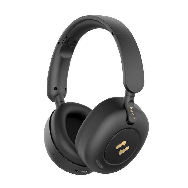 Havit H655BT Pro Hybrid ANC Wireless Headphones, Black, original view 1