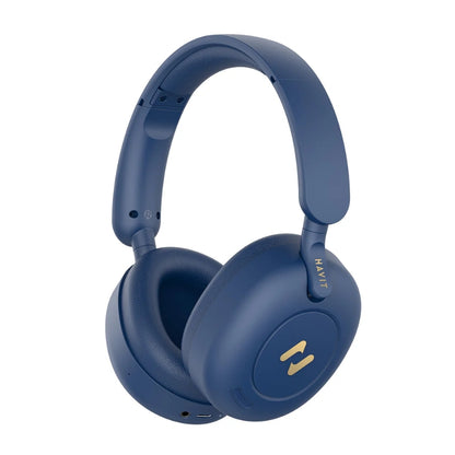 Havit H655BT Pro Hybrid ANC Wireless Headphones, Blue, original view 1
