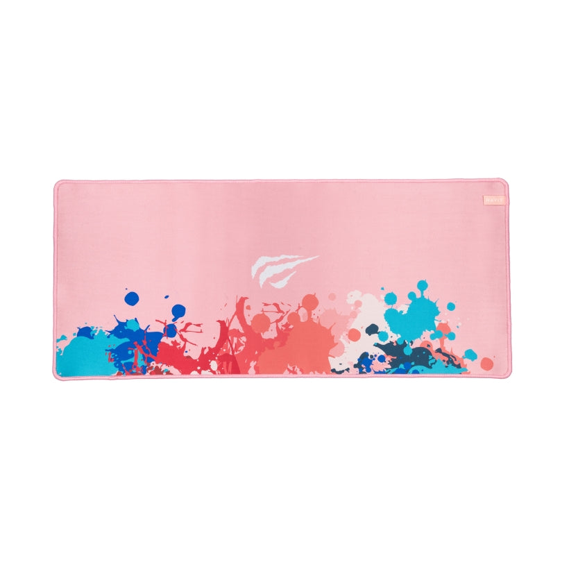 Havit MP847 Pink Gaming Mouse Pad, 700 × 300 mm, Pink, original view 2