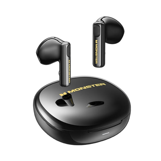 Monster N-Lite 209 wireless earbuds, Black, original view 1