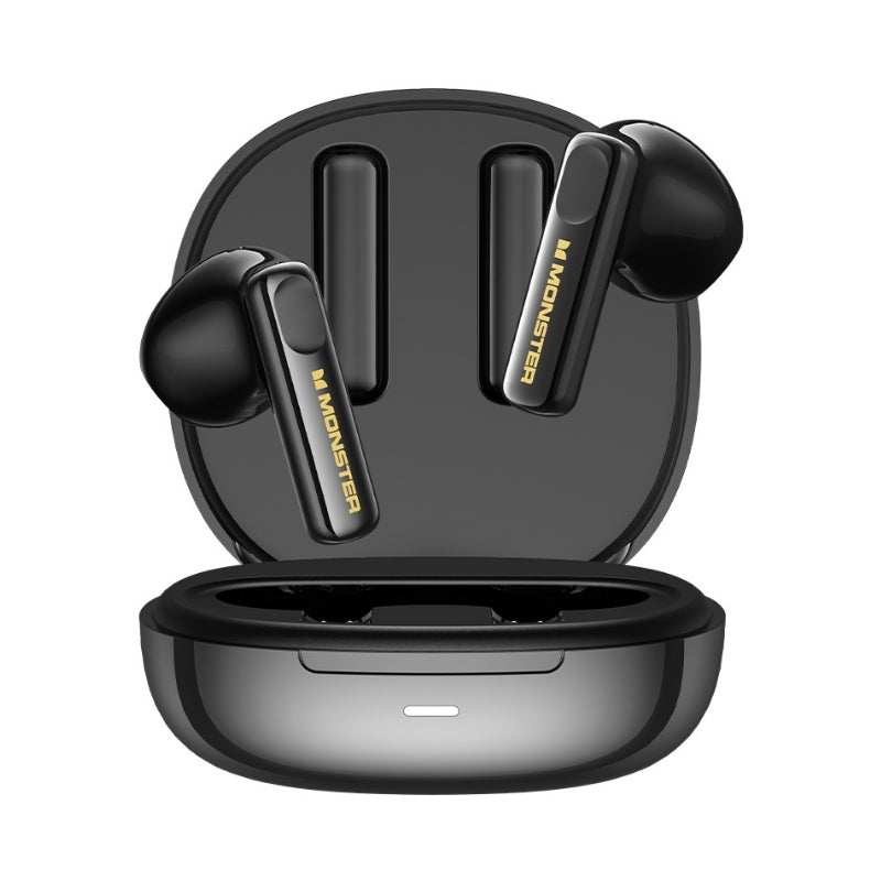 Monster N-Lite 209 wireless earbuds, Black, original view 2