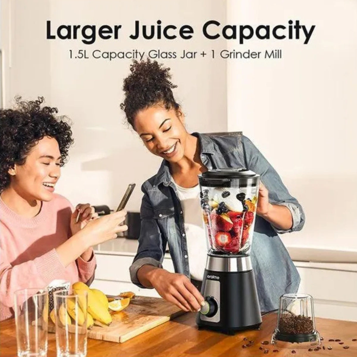 Oraimo SmartBlender OH-B1 500W 1.5L Blender with Grinder