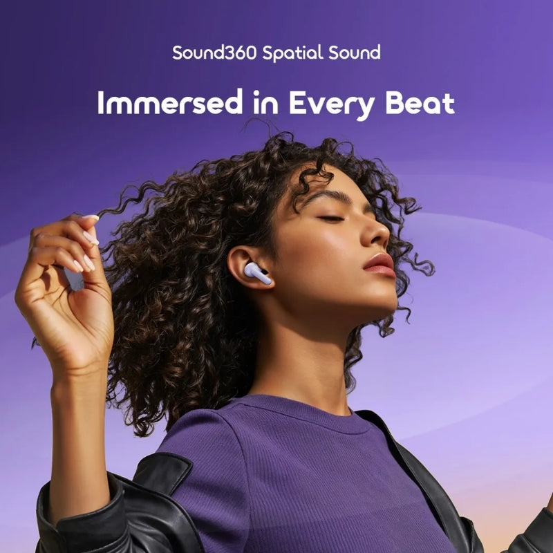 Oraimo SpaceBuds Lite 2 OTW-325 True Wireless Earbuds, Lavender, original view 2