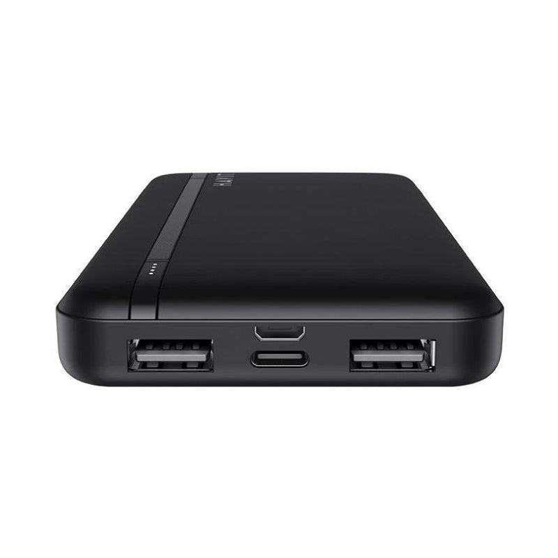 Havit PB89 10000 mAh Dual USB-A Power Bank, Black