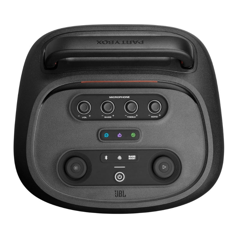 JBL PartyBox 520 400 W RMS Portable Party Speaker, Black, original view 2