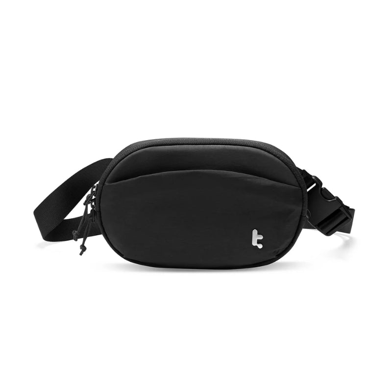 tomtoc SlingBean-T32 1.5 L Belt and Crossbody Bag, Black, original view 1