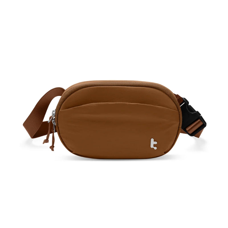 tomtoc SlingBean-T32 1.5 L Belt and Crossbody Bag, Caramel, original view 2