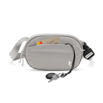 tomtoc SlingBean-T32 1.5 L Belt and Crossbody Bag, Gray, original view 4
