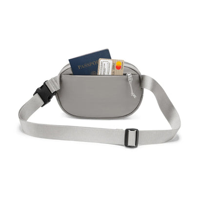 tomtoc SlingBean-T32 1.5 L Belt and Crossbody Bag, Gray, original view 5