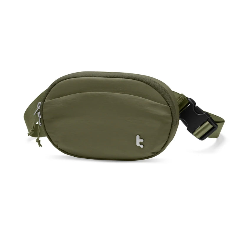 tomtoc SlingBean-T32 1.5 L Belt and Crossbody Bag, Green, original view 1