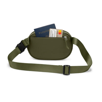 tomtoc SlingBean-T32 1.5 L Belt and Crossbody Bag, Green, original view 4