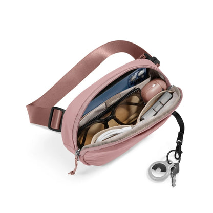 tomtoc SlingBean-T32 1.5 L Belt and Crossbody Bag, Pink, original view 2