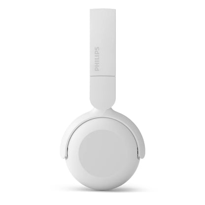 Philips TAH2209 Foldable Wireless On-Ear Headphones, White, original view 3
