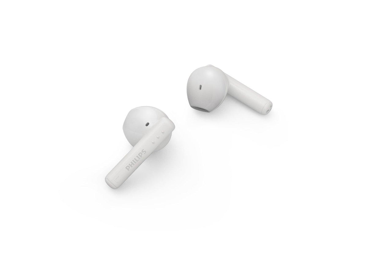 Philips TAT1139 True Wireless Earbuds with Charging Case, White, original view 4