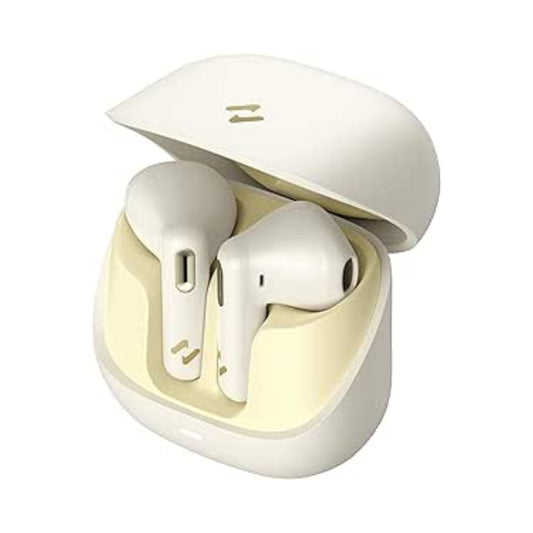 Havit TW905 True Wireless Earbuds with ENC Calls, Beige, original view 1