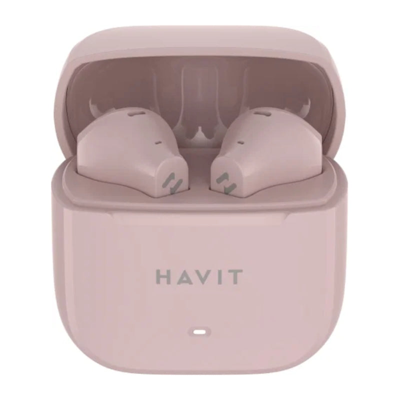 Havit TW966 Life T2 True Wireless Earbuds, Pink, original view 2
