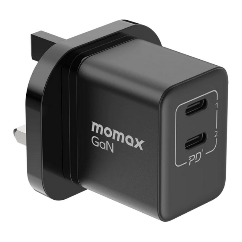 Momax UM32UKD One Plug GaN 35 W Dual USB-C Charger