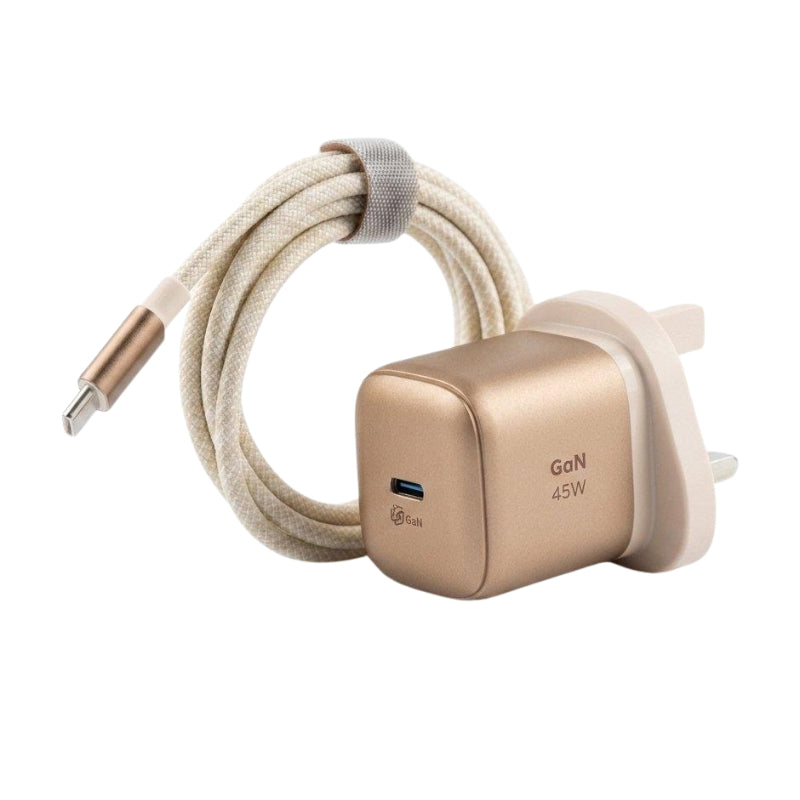Momax VPD0206 GaN 45 W Charger & 60 W USB-C Cable Kit