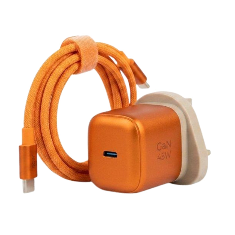 Momax VPD0206 GaN 45 W Charger & 60 W USB-C Cable Kit