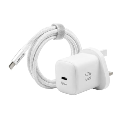 Momax VPD0206 GaN 45 W Charger & 60 W USB-C Cable Kit