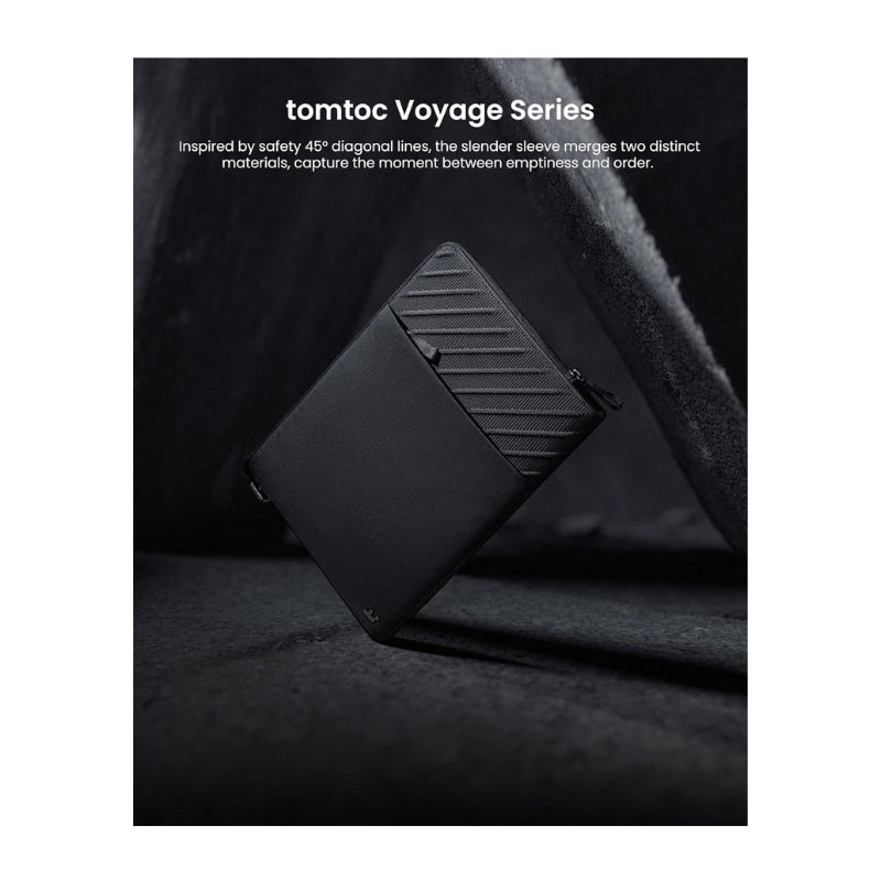 tomtoc Voyage-A10 13-inch Laptop Sleeve | Black