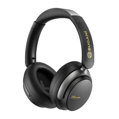 BUGANI Space BH01 Wireless Over-Ear ANC Headphones, Black