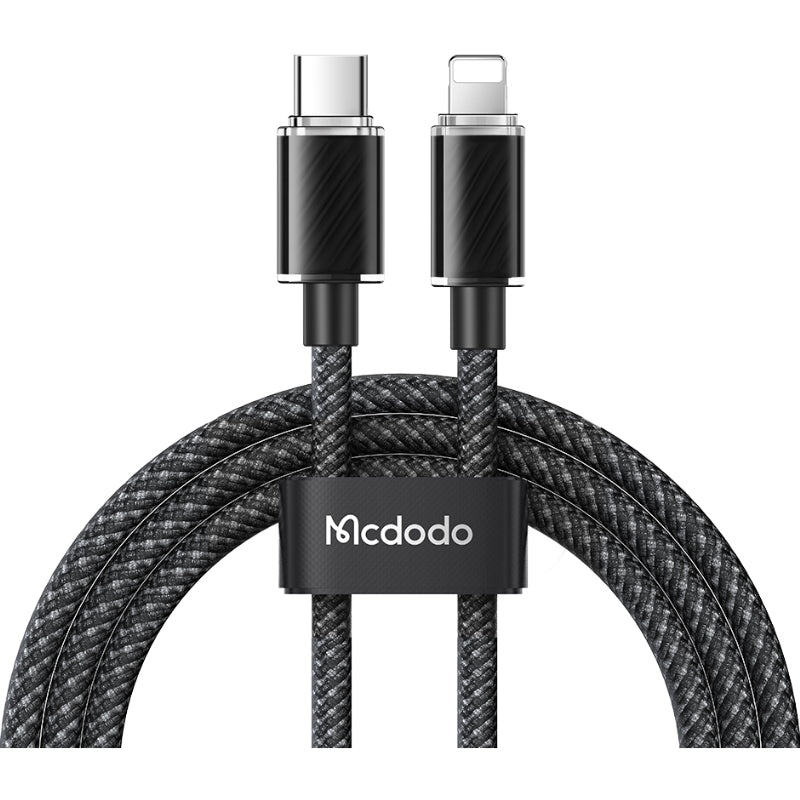 Mcdodo CA-3660 USB-C to Lightning Cable, PD 36W, 1.2m, Black