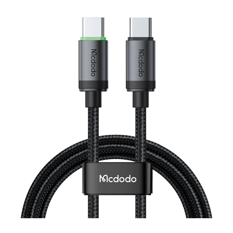 Mcdodo CA-4410 USB-C to USB-C LED Cable, 60W, 1m