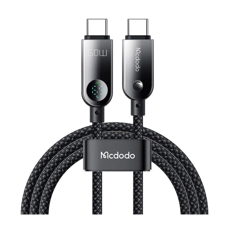 Mcdodo CA-4780 USB-C to USB-C 60W Battery Display Cable 1.2m