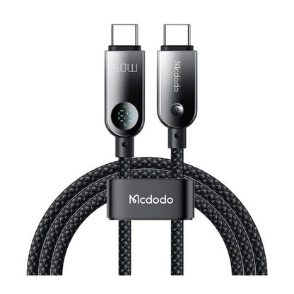 Mcdodo CA-4780 USB-C to USB-C 60W Battery Display Cable 1.2m