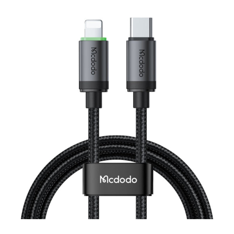 Mcdodo CA-4820 USB-C to Lightning LED Cable, 36W, 1m
