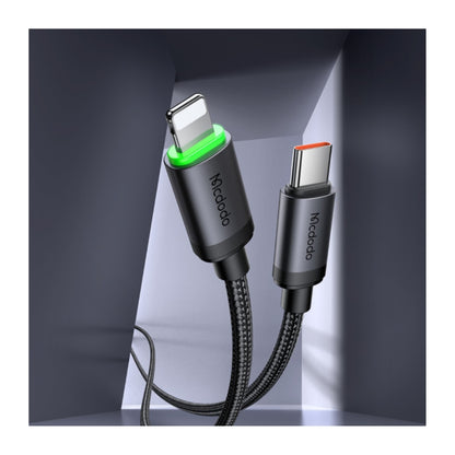 Mcdodo CA-4820 USB-C to Lightning LED Cable, 36W, 1m