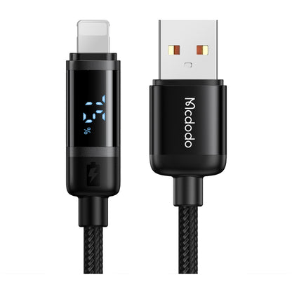 Mcdodo CA-5000 USB-A to Lightning Battery Display Cable 1.2m