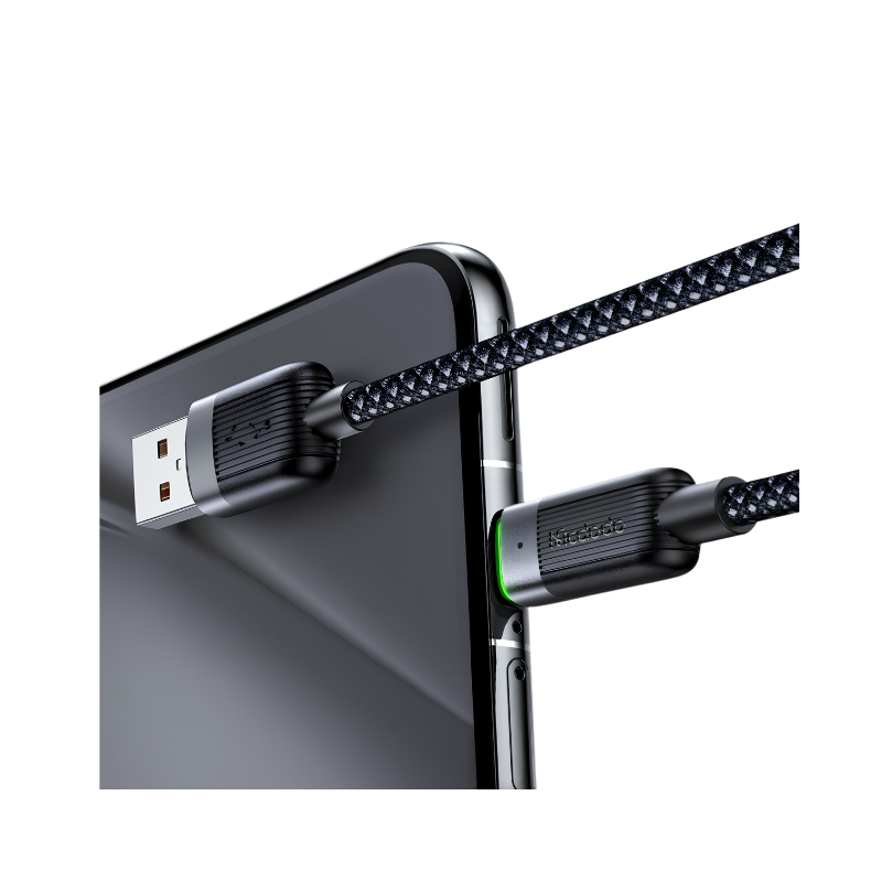Mcdodo CA-5650 USB-A to USB-C 6A Magnetic Coiling Cable 1.2m