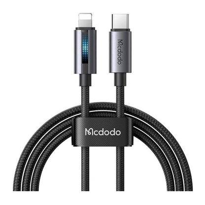 Mcdodo CA-5710 USB-C to Lightning Breathing-Light Cable, 36W, 1.2m