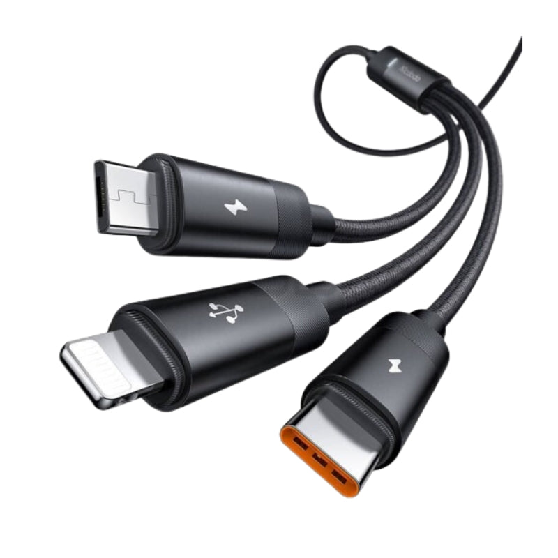 Mcdodo CA-5790 3-in-1 LED Charging Cable 3.5A 1.2m