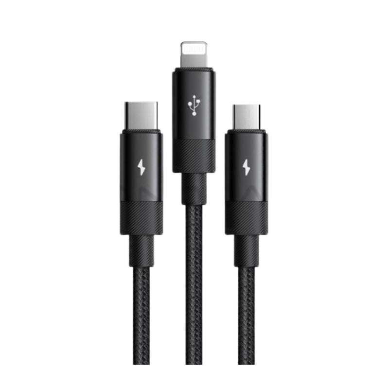 Mcdodo CA-5790 3-in-1 LED Charging Cable 3.5A 1.2m