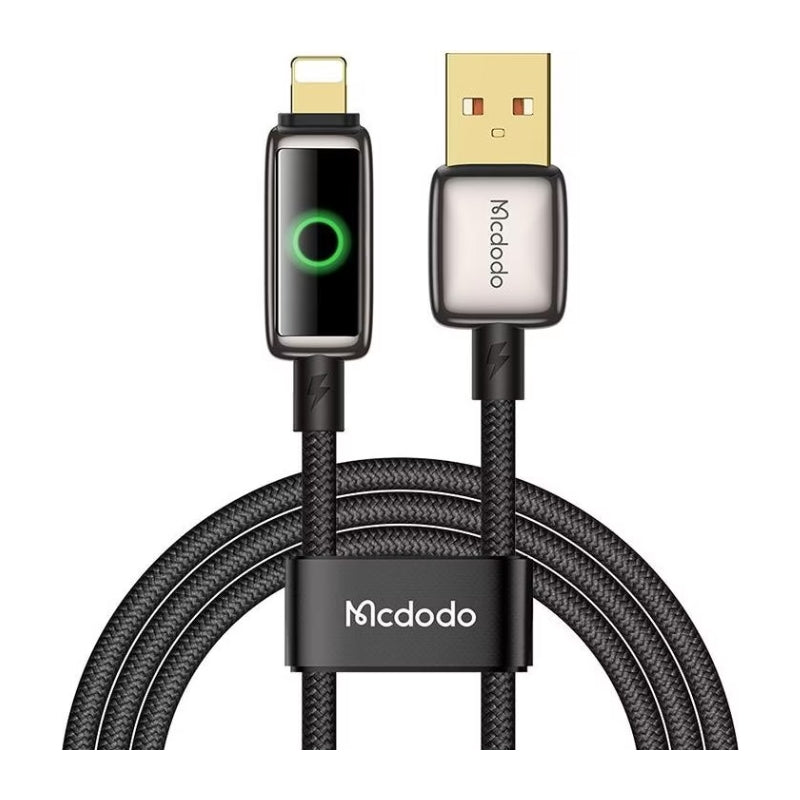 Mcdodo CA-6590 USB-A to Lightning Auto Power-Off Cable 1.2m