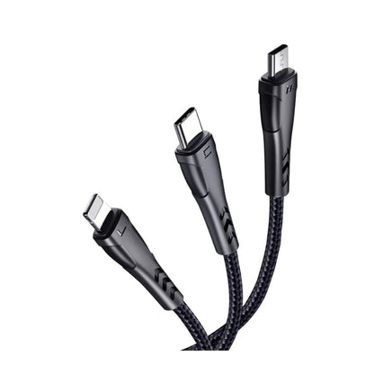 Mcdodo CA-6960 Mamba 3-in-1 Charging Cable 1.2m