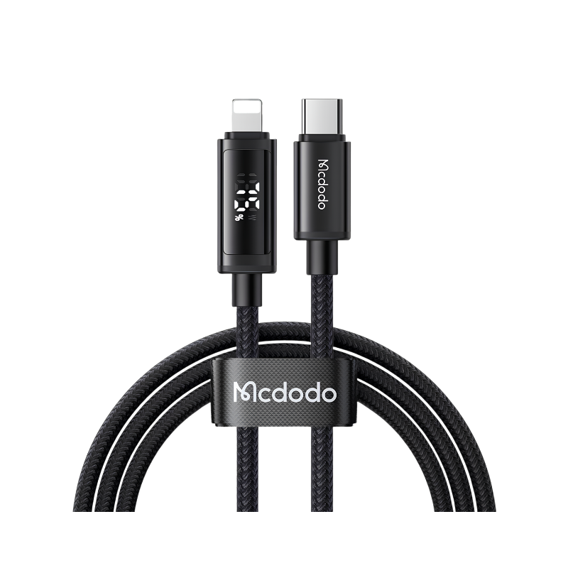 Mcdodo CA-7990 USB-C to Lightning 36W LED Display Cable 1.2m