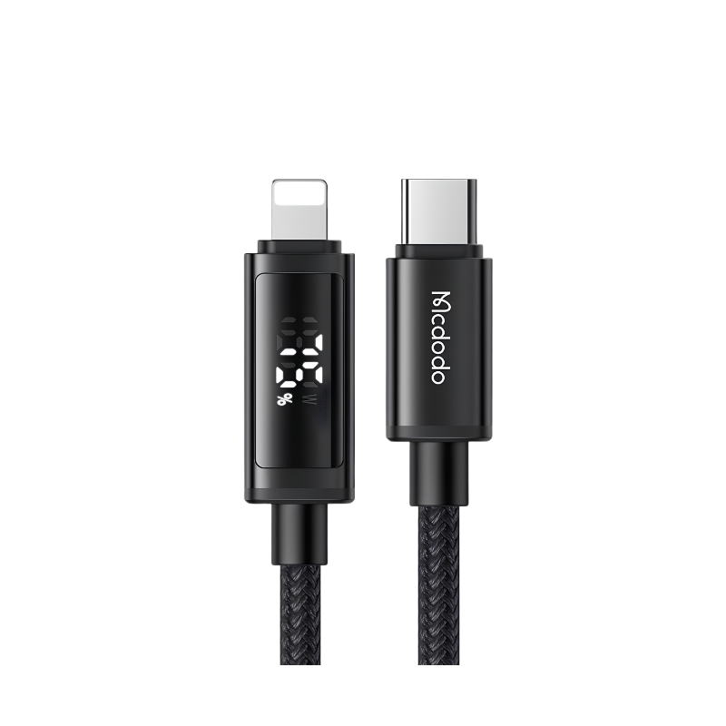 Mcdodo CA-7990 USB-C to Lightning 36W LED Display Cable 1.2m