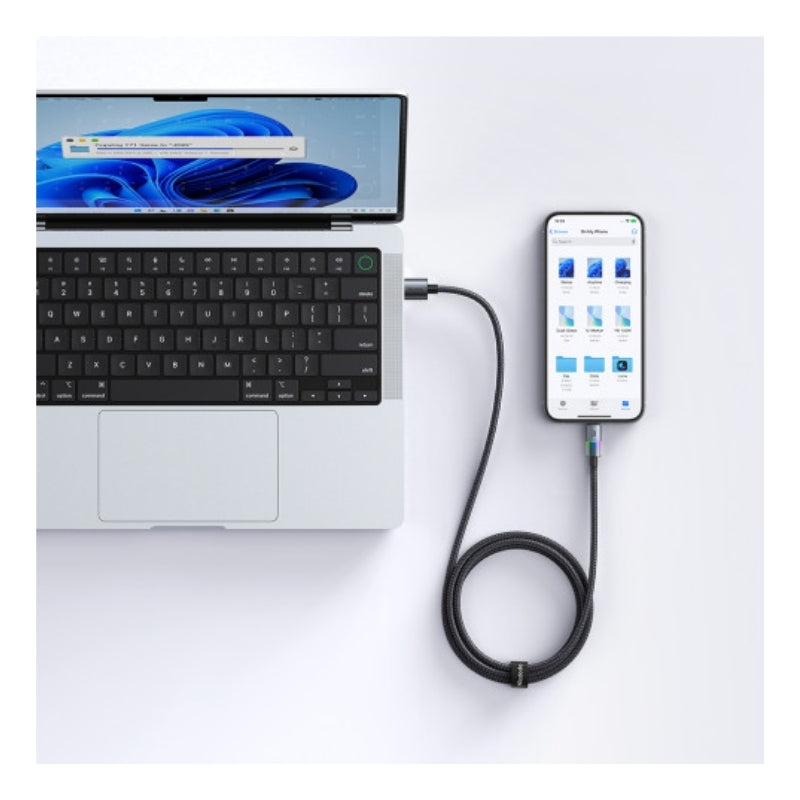 Mcdodo CA-8170 USB-A to Lightning Cable, 7-Color Lighting, 3A, 1.2m
