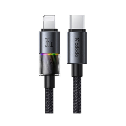 Mcdodo CA-8190 USB-C to Lightning Cable with 7-Color Lighting, 36W, 1.2m