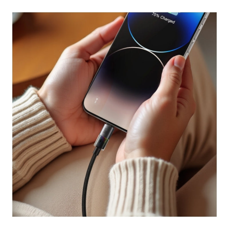 Mcdodo CA-8190 USB-C to Lightning Cable with 7-Color Lighting, 36W, 1.2m