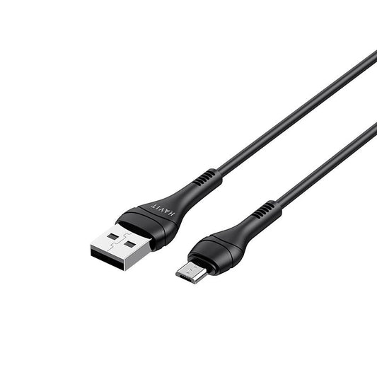 Havit CB6159 USB-A to Micro USB Cable, 2A, 1m, Black